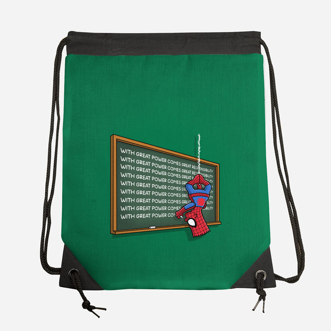 Spider Detention-None-Drawstring-Bag-Barbadifuoco