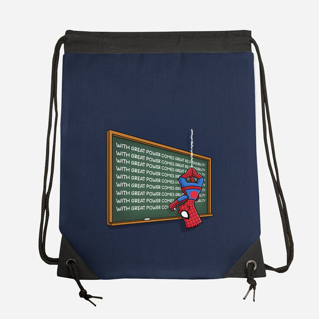 Spider Detention-None-Drawstring-Bag-Barbadifuoco