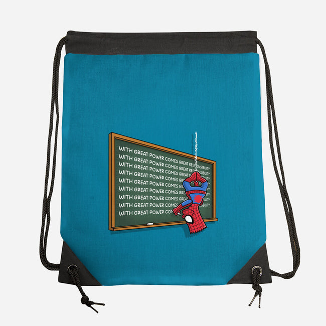 Spider Detention-None-Drawstring-Bag-Barbadifuoco
