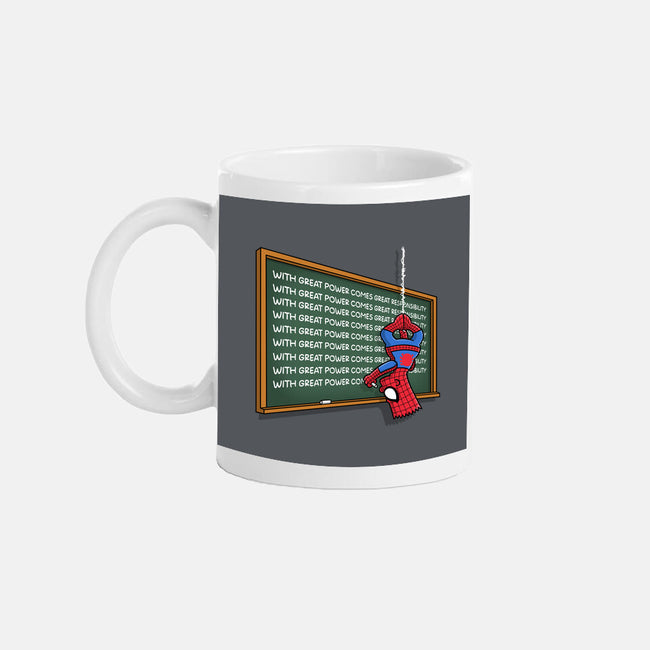 Spider Detention-None-Mug-Drinkware-Barbadifuoco