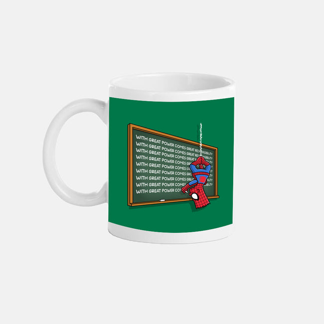 Spider Detention-None-Mug-Drinkware-Barbadifuoco