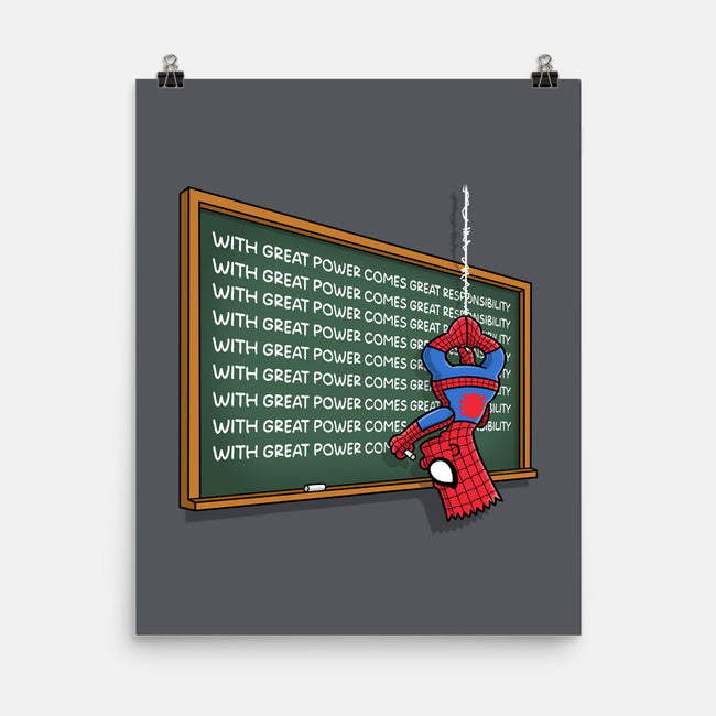 Spider Detention-None-Matte-Poster-Barbadifuoco