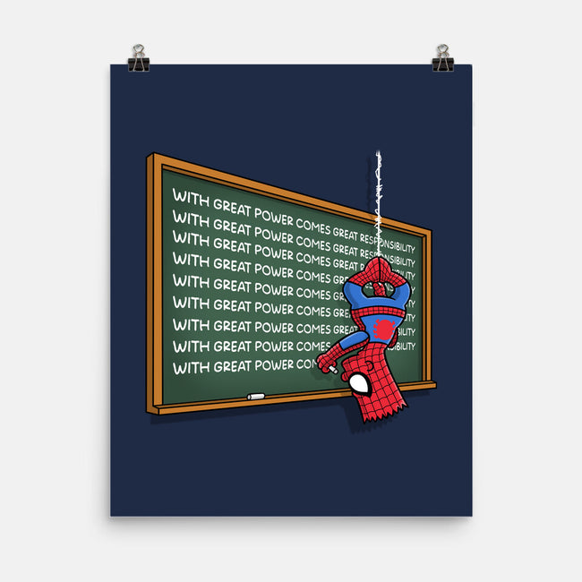 Spider Detention-None-Matte-Poster-Barbadifuoco