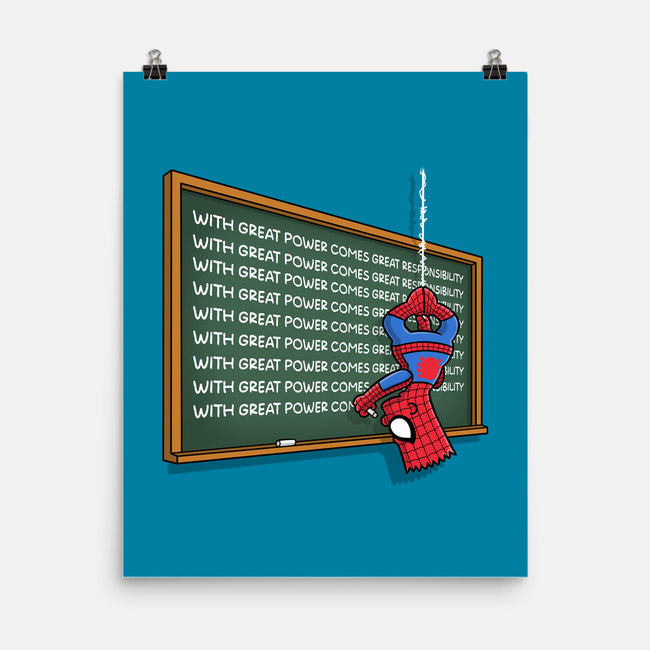 Spider Detention-None-Matte-Poster-Barbadifuoco