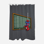 Spider Detention-None-Polyester-Shower Curtain-Barbadifuoco