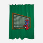 Spider Detention-None-Polyester-Shower Curtain-Barbadifuoco