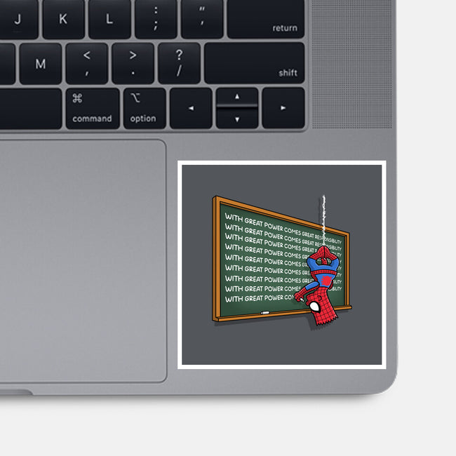 Spider Detention-None-Glossy-Sticker-Barbadifuoco