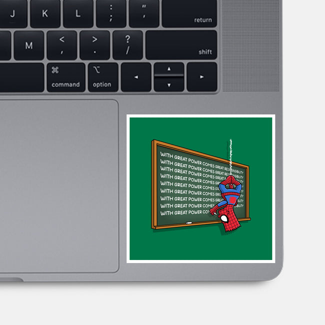 Spider Detention-None-Glossy-Sticker-Barbadifuoco