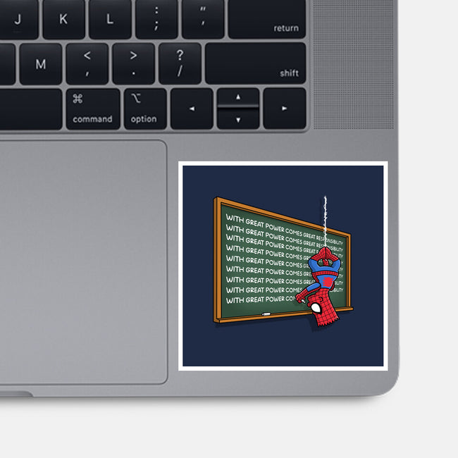 Spider Detention-None-Glossy-Sticker-Barbadifuoco