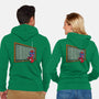 Spider Detention-Unisex-Zip-Up-Sweatshirt-Barbadifuoco