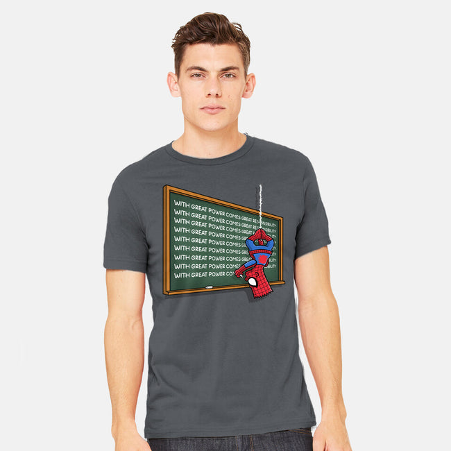 Spider Detention-Mens-Heavyweight-Tee-Barbadifuoco