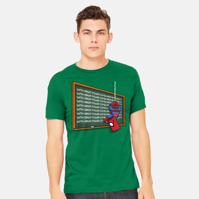 Spider Detention-Mens-Heavyweight-Tee-Barbadifuoco