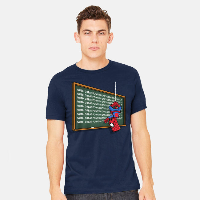 Spider Detention-Mens-Heavyweight-Tee-Barbadifuoco