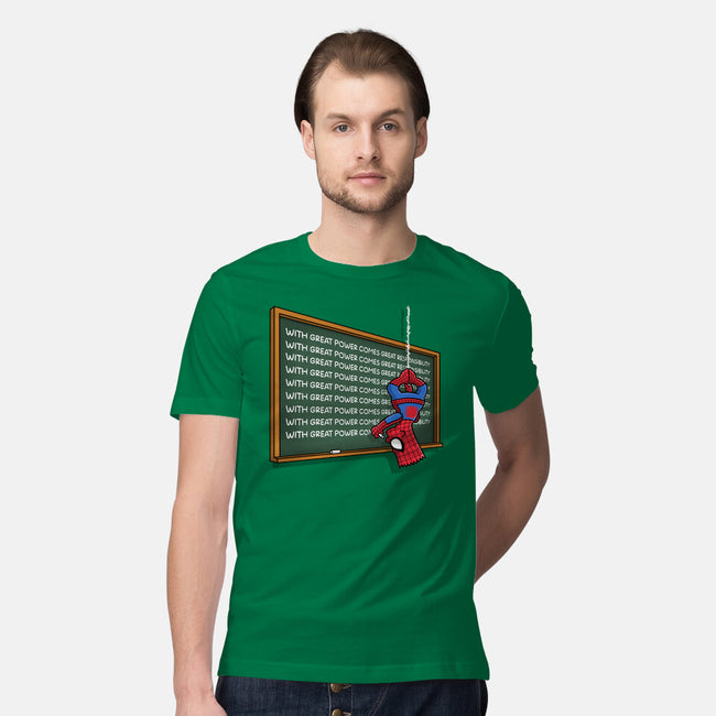 Spider Detention-Mens-Premium-Tee-Barbadifuoco