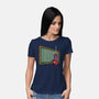 Spider Detention-Womens-Basic-Tee-Barbadifuoco
