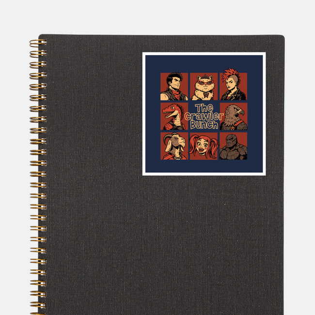 Dungeon Crawler Bunch-None-Glossy-Sticker-Studio Mootant