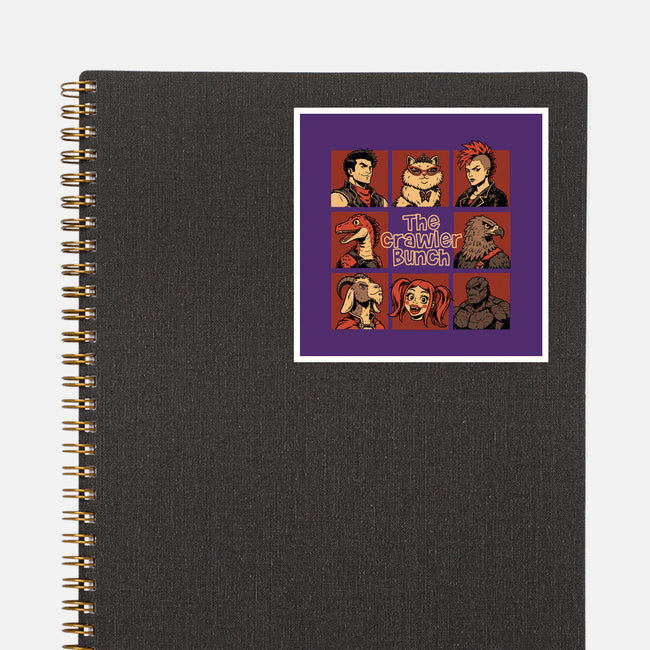 Dungeon Crawler Bunch-None-Glossy-Sticker-Studio Mootant