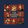 Dungeon Crawler Bunch-Womens-V-Neck-Tee-Studio Mootant