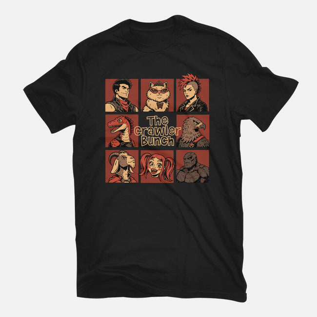 Dungeon Crawler Bunch-Unisex-Basic-Tee-Studio Mootant