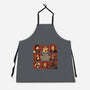 Dungeon Crawler Bunch-Unisex-Kitchen-Apron-Studio Mootant