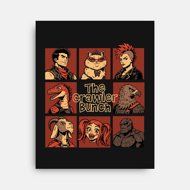 Dungeon Crawler Bunch-None-Stretched-Canvas-Studio Mootant