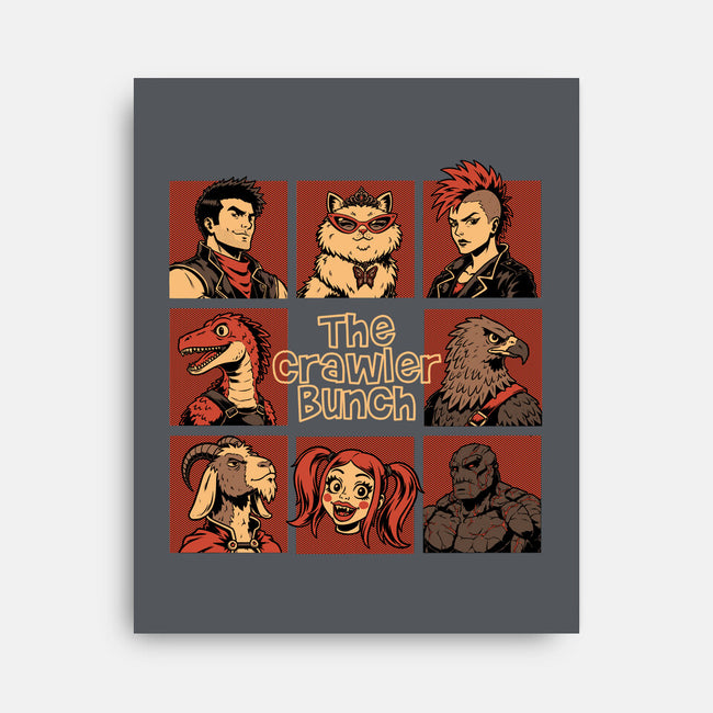 Dungeon Crawler Bunch-None-Stretched-Canvas-Studio Mootant