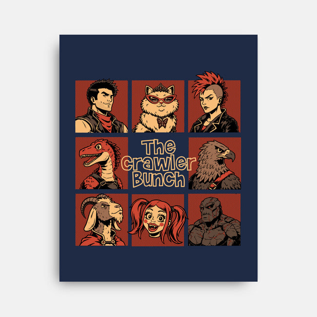 Dungeon Crawler Bunch-None-Stretched-Canvas-Studio Mootant