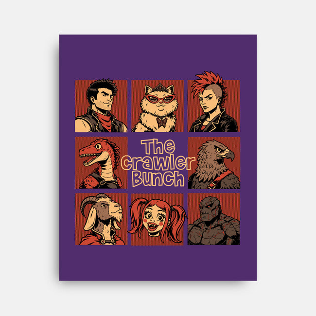 Dungeon Crawler Bunch-None-Stretched-Canvas-Studio Mootant