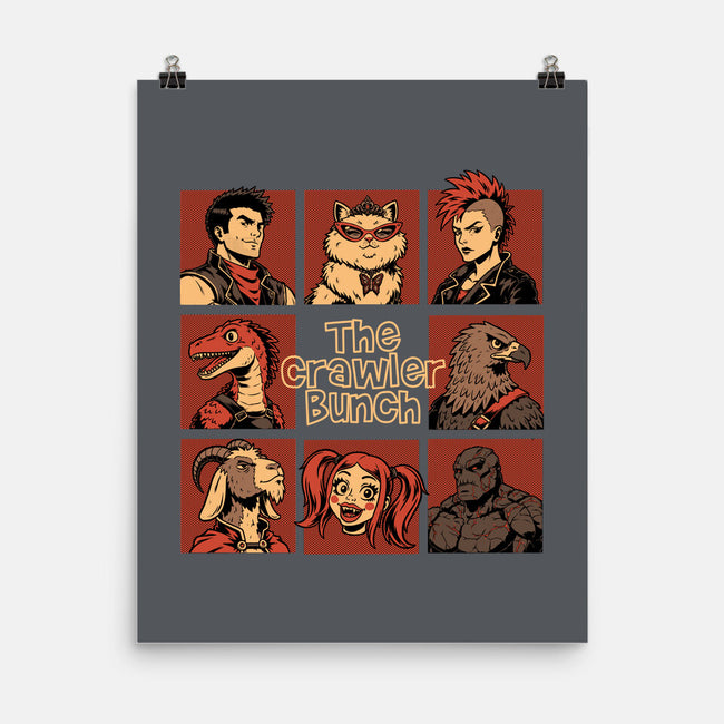 Dungeon Crawler Bunch-None-Matte-Poster-Studio Mootant