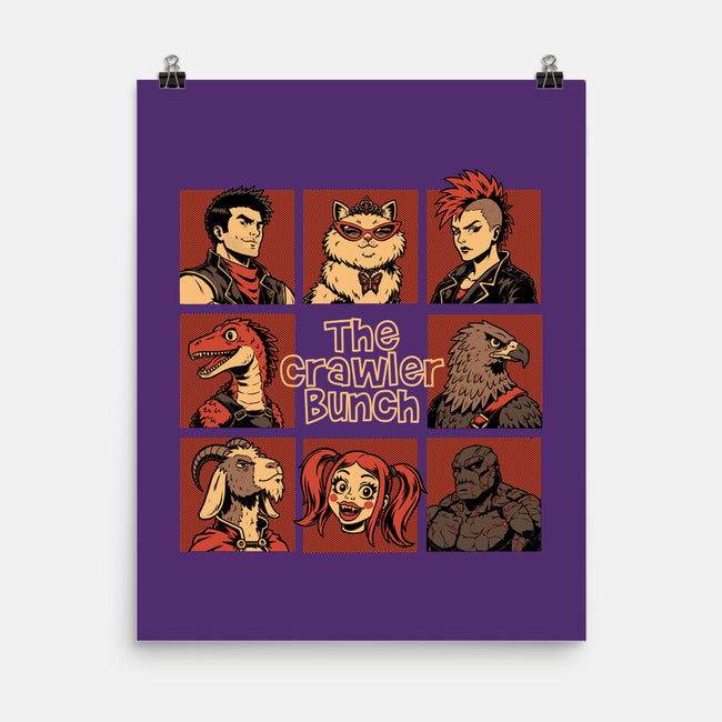 Dungeon Crawler Bunch-None-Matte-Poster-Studio Mootant
