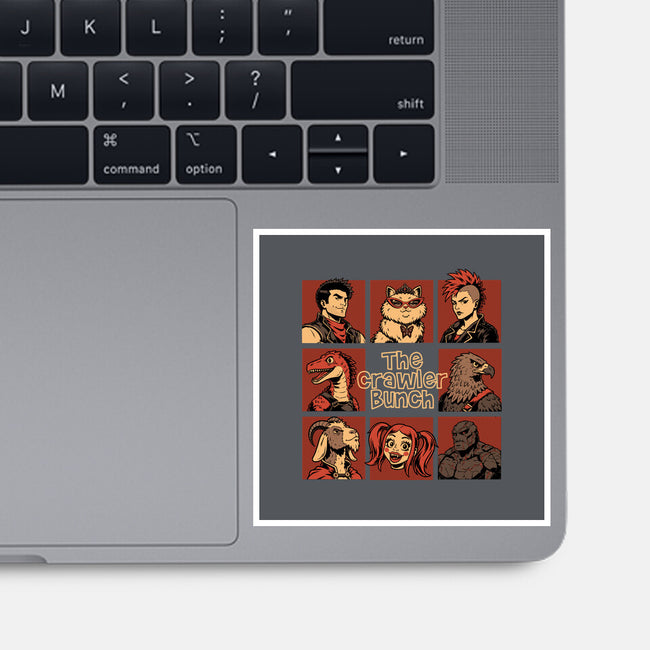 Dungeon Crawler Bunch-None-Glossy-Sticker-Studio Mootant