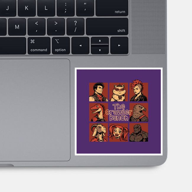 Dungeon Crawler Bunch-None-Glossy-Sticker-Studio Mootant