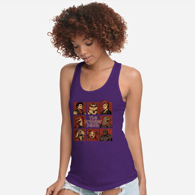 Dungeon Crawler Bunch-Womens-Racerback-Tank-Studio Mootant