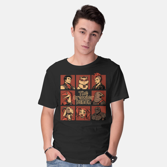 Dungeon Crawler Bunch-Mens-Basic-Tee-Studio Mootant