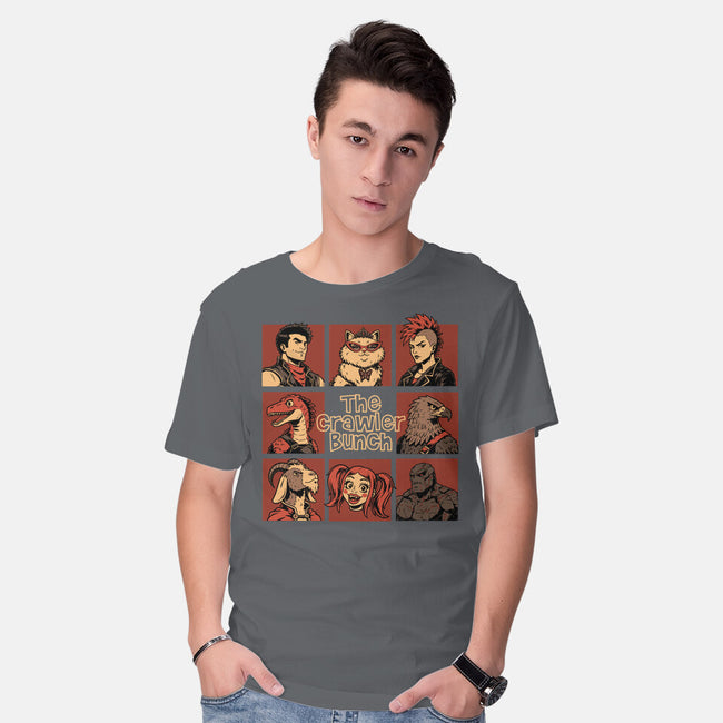 Dungeon Crawler Bunch-Mens-Basic-Tee-Studio Mootant