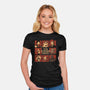 Dungeon Crawler Bunch-Womens-Fitted-Tee-Studio Mootant