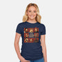 Dungeon Crawler Bunch-Womens-Fitted-Tee-Studio Mootant