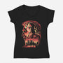 Where Is My Mind-Womens-V-Neck-Tee-zascanauta