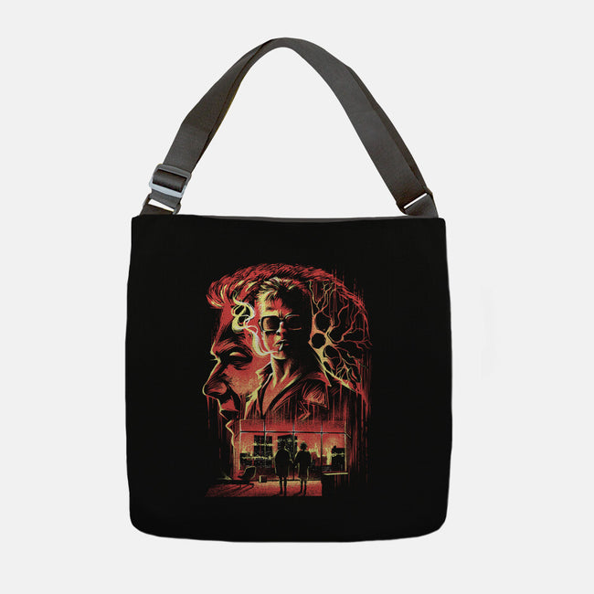 Where Is My Mind-None-Adjustable Tote-Bag-zascanauta
