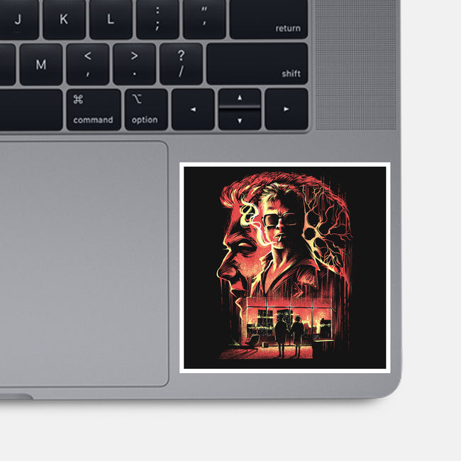 Where Is My Mind-None-Glossy-Sticker-zascanauta