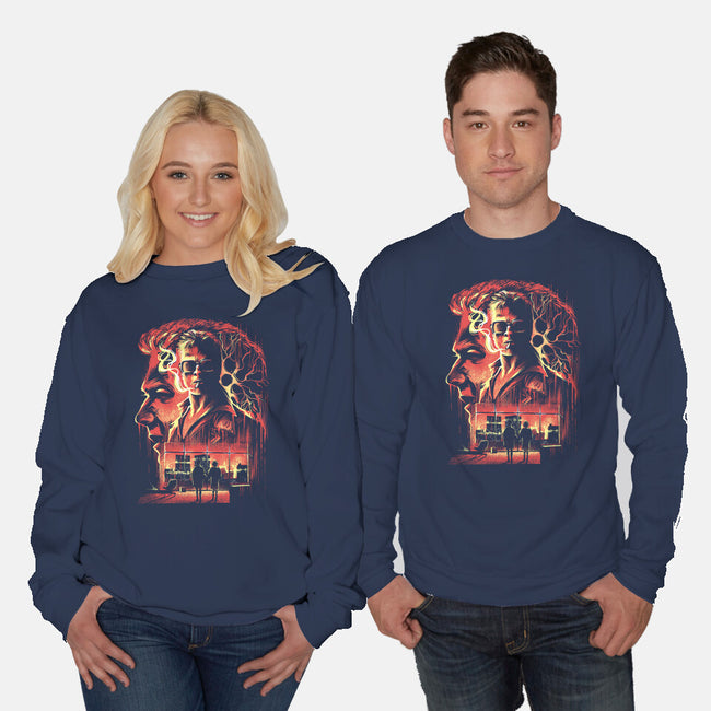 Where Is My Mind-Unisex-Crew Neck-Sweatshirt-zascanauta