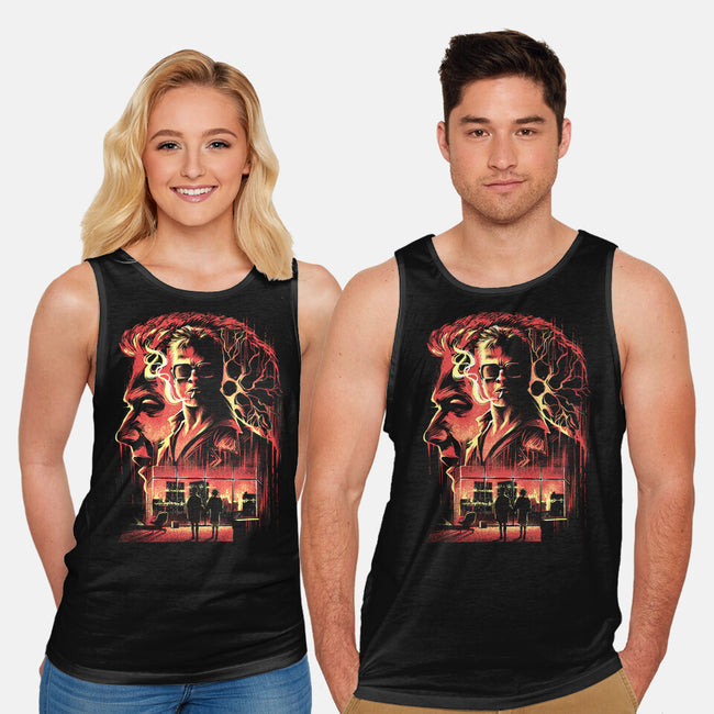 Where Is My Mind-Unisex-Basic-Tank-zascanauta