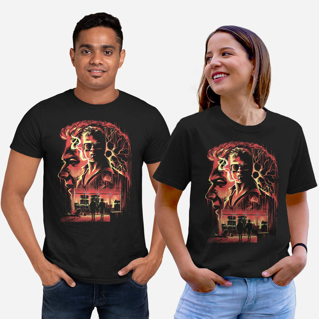 Where Is My Mind-Unisex-Basic-Tee-zascanauta