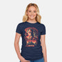 Where Is My Mind-Womens-Fitted-Tee-zascanauta