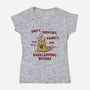 Unity Support And Family-Womens-V-Neck-Tee-kg07
