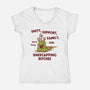 Unity Support And Family-Womens-V-Neck-Tee-kg07