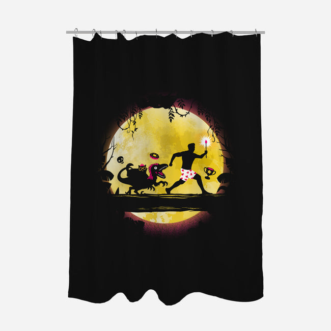 Dungeon Matata-None-Polyester-Shower Curtain-dandingeroz