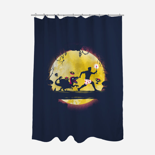 Dungeon Matata-None-Polyester-Shower Curtain-dandingeroz