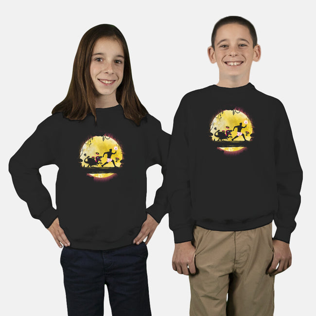 Dungeon Matata-Youth-Crew Neck-Sweatshirt-dandingeroz