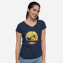 Dungeon Matata-Womens-V-Neck-Tee-dandingeroz